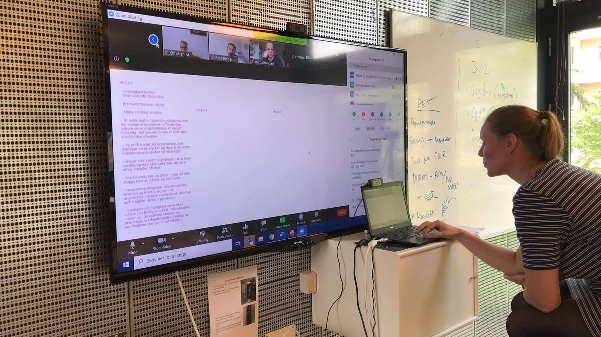 Temamøde: Online facilitering - Skab deltagelse og engagement i jeres virtuelle foreningsliv