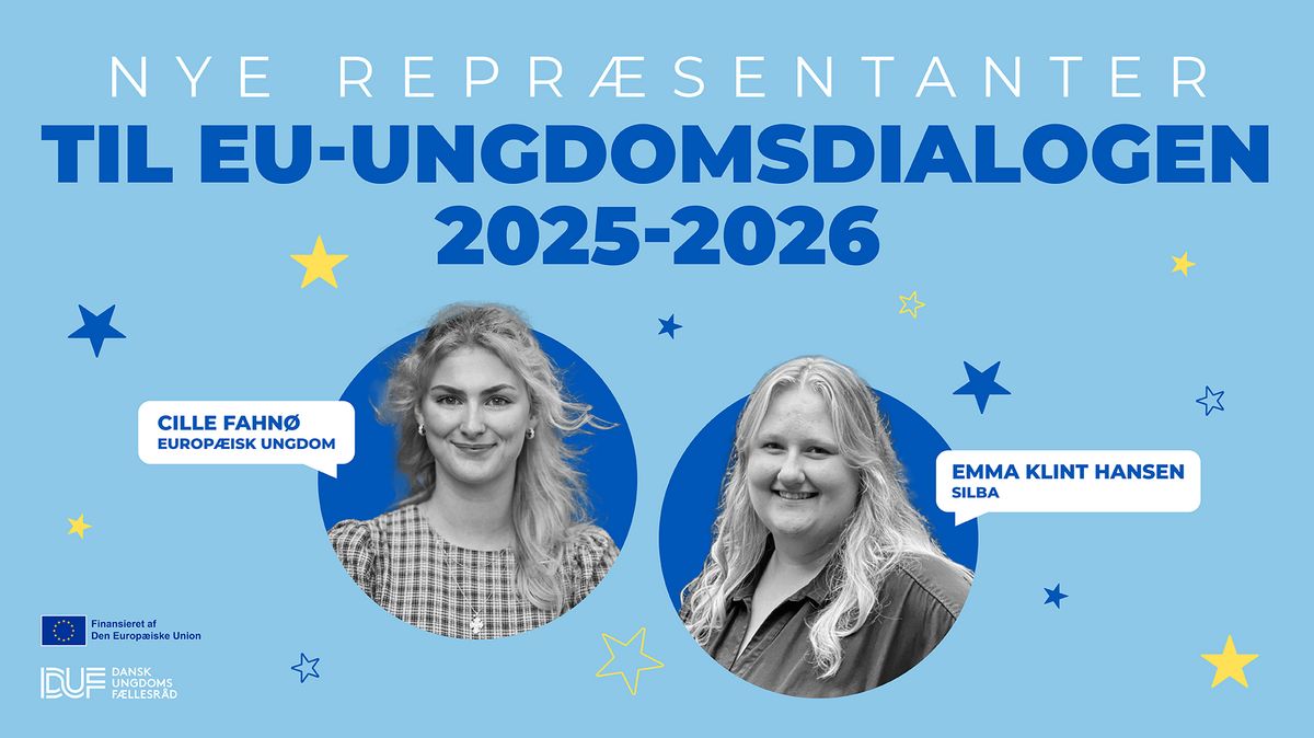 DUF udpeger nye repræsentanter til EU-ungdomsdialogen