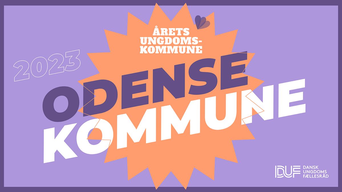 Odense vinder prisen som Årets Ungdomskommune 2023 for omfattende involvering
