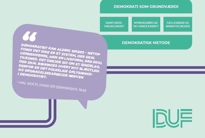 DUFs demokratiske læringstilgang